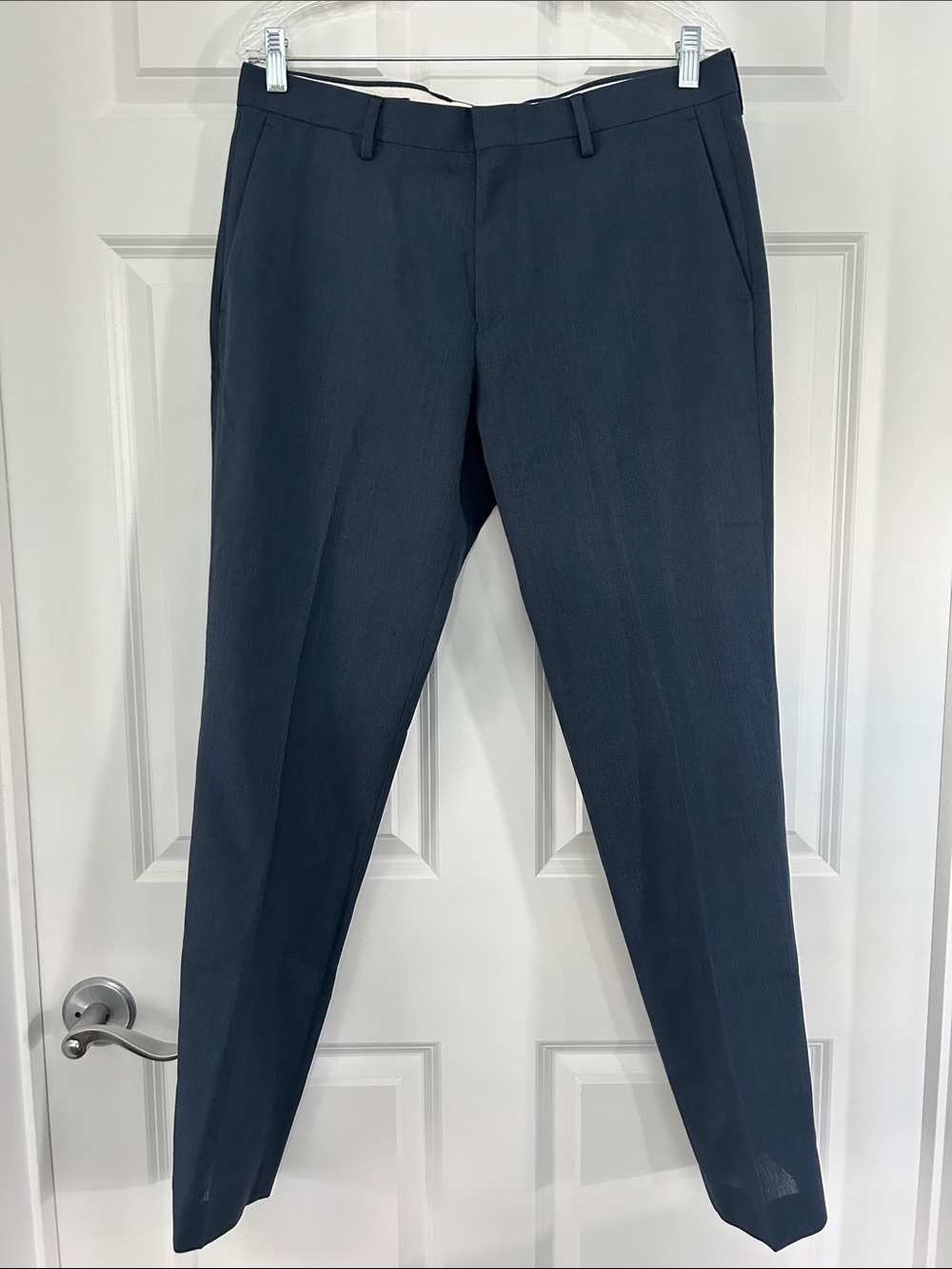 J. Crew Navy Ludlow Traveler Pants, Mens size W33 L32